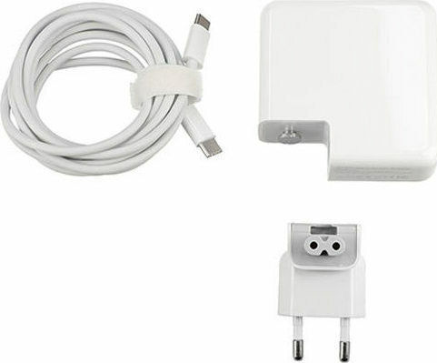 Lamtech USB-C Universal Φορτιστής Laptop 61W 20.3V 3A με Αντάπτορα Τροφοδοσίας