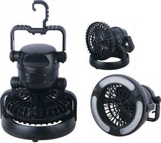 Campus Battery Led Lantern for Camping with Flashlight & Fan