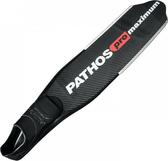 Pathos Flippers Diving Carbon Maximum Black