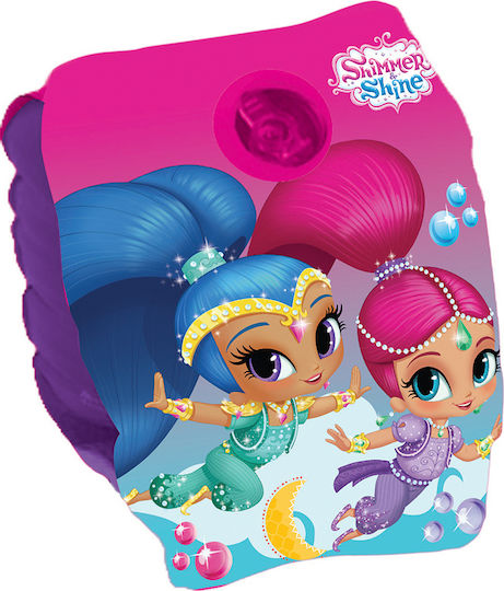 Gim Shimmer And Shine Μπρατσάκια Κολύμβησης από Βινύλιο 3-6 ετών Shimmer And Shine 25x15εκ. Πολύχρωμα