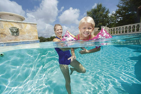 Bestway Schwimmflügel aus Vinyl 3-6 Jahre Minnie 25x15cm. Rosa