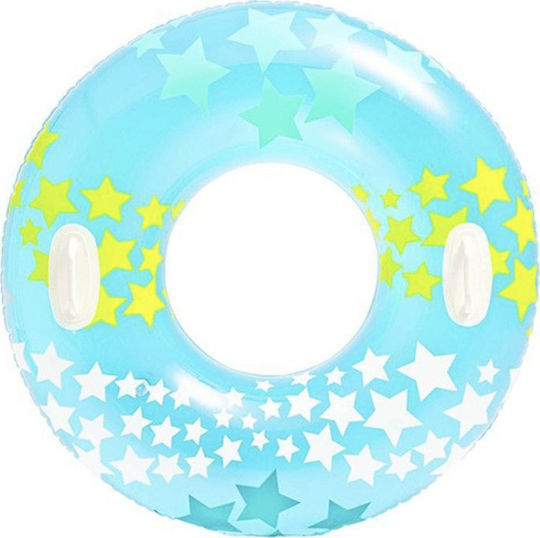 Intex Swirly Whirly Tubes Kids' Swim Ring with Handles and Diameter 91cm. from 9 Years Old (Assortment Designs/Colours)