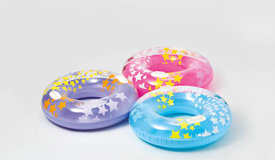 Intex Swirly Whirly Tubes Kids' Swim Ring with Handles and Diameter 91cm. from 9 Years Old (Assortment Designs/Colours)
