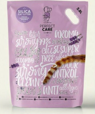 Perfect Care Silica Crystal Cat Litter Lavender 5.8lt