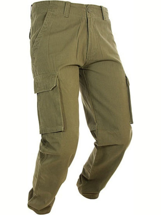 Toxotis Active Wear Κυνηγετικό Παντελόνι με 6 Τσέπες σε Χακί χρώμα