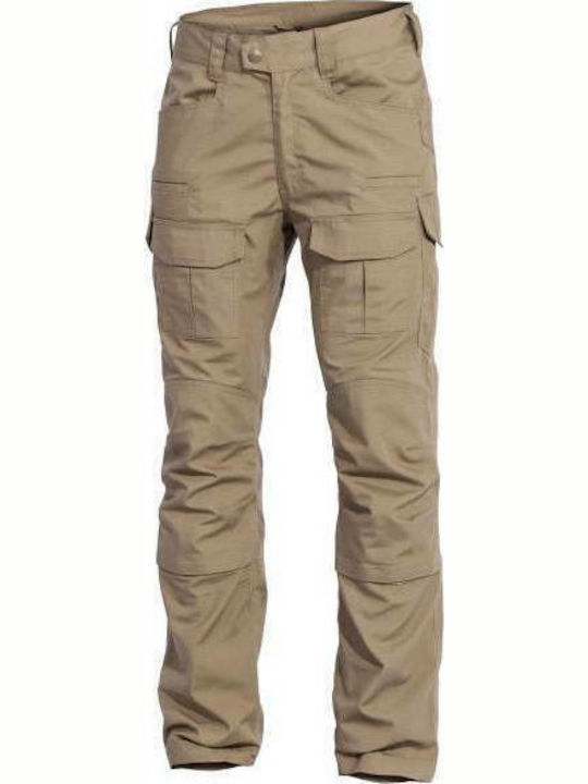 Pentagon Lycos Combat Hunting Pants Coyote in Beige color