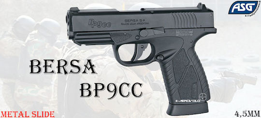 Asg Аеропистолет CO2 Bersa BP9CC 4.5мм