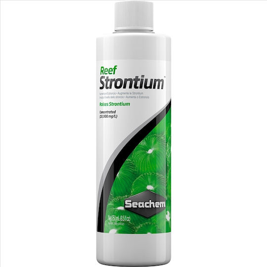 Seachem Reef Strontium Водно подобрително средство за подсилване на витамини 250мл