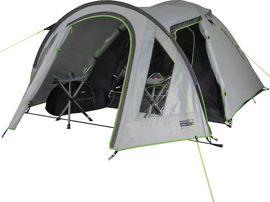 High Peak Kira 3 Camping Tent Igloo White with Double Cloth 4 Seasons for 3 People 330x180x120cm