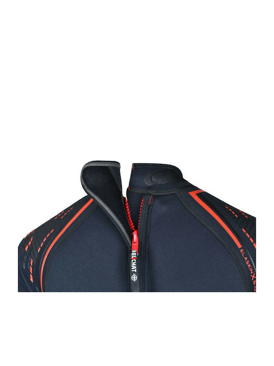 Beuchat Optima Monoshort De Scufundare Dublu Căptușit Cu Fermoar Negru 3mm