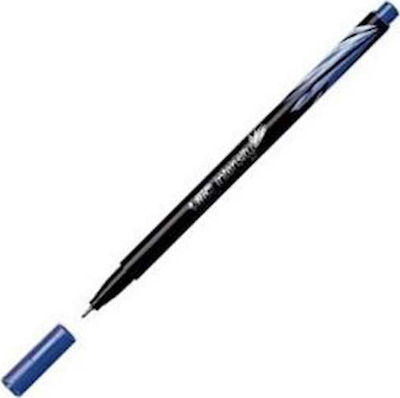 Bic Intensity Fine Μαρκαδόρος Σχεδίου 0.4mm Blue Intensity