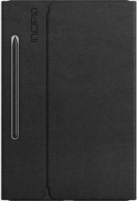Incipio Faraday Flip Cover Δερματίνης Μαύρο (Galaxy Tab S7+)