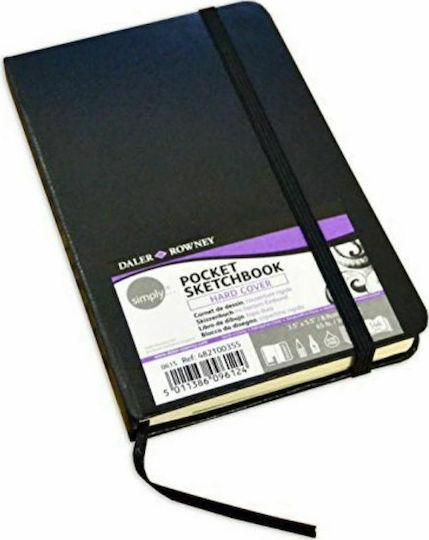 Daler Rowney Sketchbook Simply 8.9x14cm 9x14cm 72 Sheets