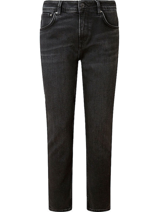 Violet Damenjeans in Karotten-Passform Schwarz