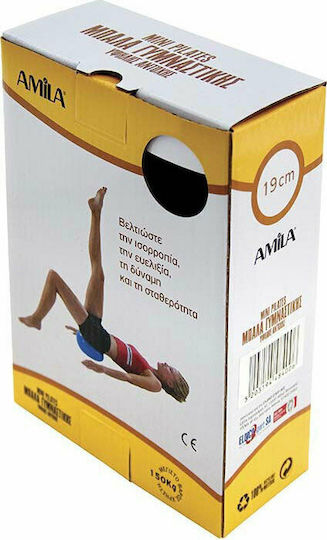 AMILA Mini Ball Pilates 25cm 0.15kg in Purple Color