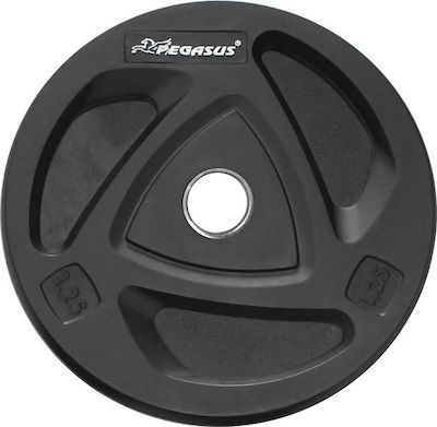 Pegasus Set Discuri De Tip Olimpic Cauciucate 1 x 15kg Φ50mm cu Mânere