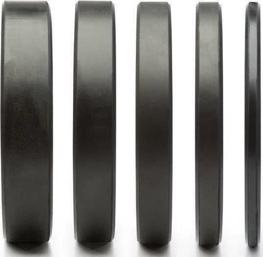 Optimum Set of Plates Olympic Type Rubber 1 x 5kg Φ50mm