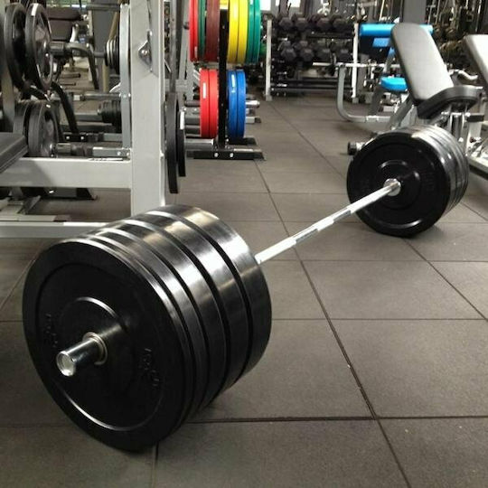 Optimum Set of Plates Olympic Type Rubber 1 x 25kg Φ50mm