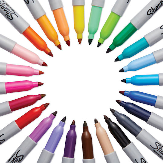 Sharpie Fine Point Ανεξίτηλος Μαρκαδόρος Lime Green 1mm