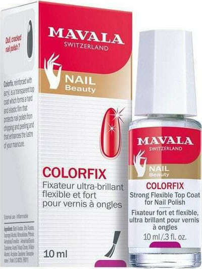 Mavala Switzerland Colorfix 10ml Top Coat for Regular Nail Polish 10ml