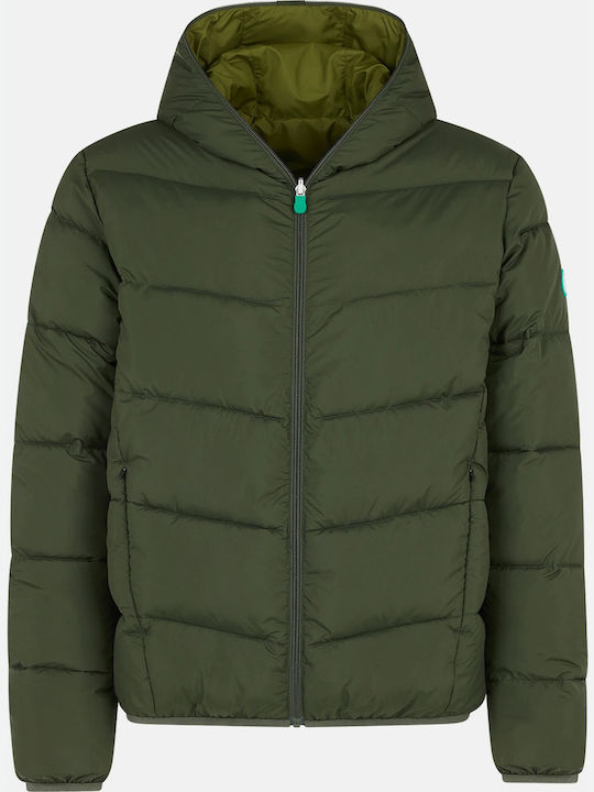 Winter Jacket Puffer Green