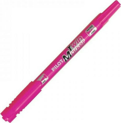 Pilot Twin Marker Design Marker 2mm Pink