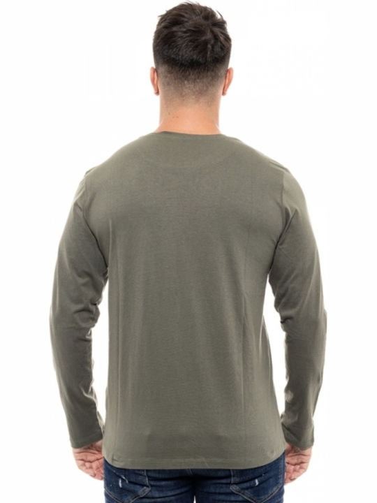 Biston Men's Long Sleeve Blouse Green