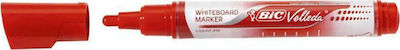 Bic Liquid Vell Whiteboard Marker Red