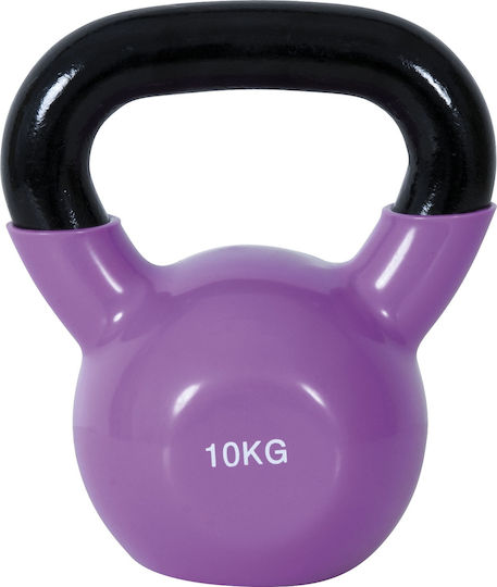 AMILA Kettlebell Vinyl 4kg Yellow