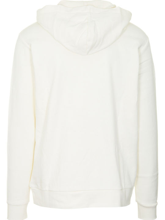 Trussardi Men's Sweatshirt with Hood White