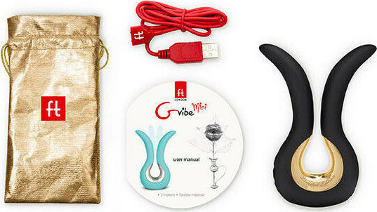 Fun Toys GVibe Mini Vibrator pentru cupluri 10.5cm Tifanny Black