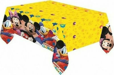 Procos Τραπεζομάντηλο Party Πλαστικό Playful Mickey Πολύχρωμο 180x120cm 81511