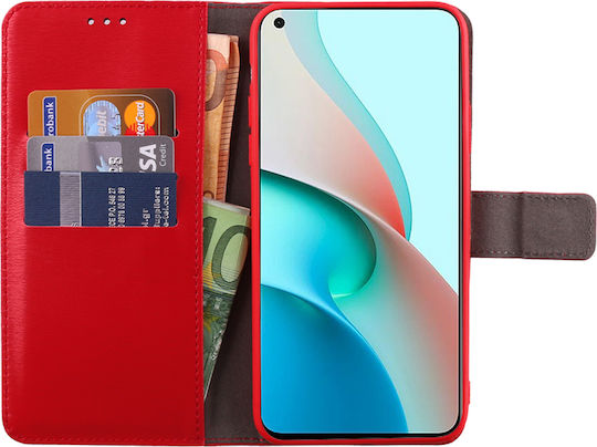 Volte-Tel Allure Magnet 5G Wallet Δερματίνης Κόκκινο (Redmi Note 9)
