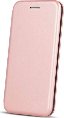 Forcell Elegance Carte Piele artificială Rose Gold (Galaxy J5 2016)