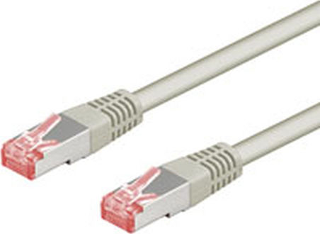 Goobay S/FTP Cat.6 Ethernet Network Cable 0.5m Gray 6pcs