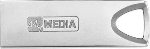 Verbatim MyMedia My Alu 32GB USB 2.0 Stick Ασημί