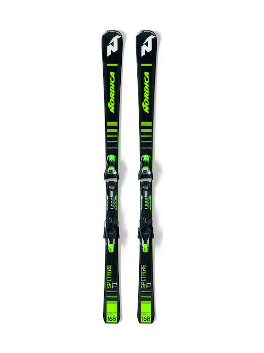 Nordica Doberman Spitfire TI FTD Ανδρικά Πέδιλα Σκι σε Μαύρο Χρώμα με Δέστρες Marker TPX 12 Nordica Doberman Spitfire TI FTD Ανδρικά Πέδιλα Σκι σε Μαύρο Χρώμα με Δέστρες Marker TPX 12