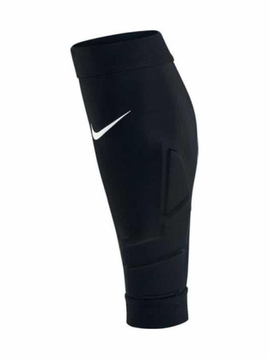 Nike Hyperstrong Match Padded Beinlinge für Fußballschienbeinschoner Schwarz