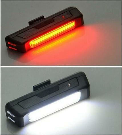 Comet 31003CMT50BK Rechargeable Front Bicycle Light LED