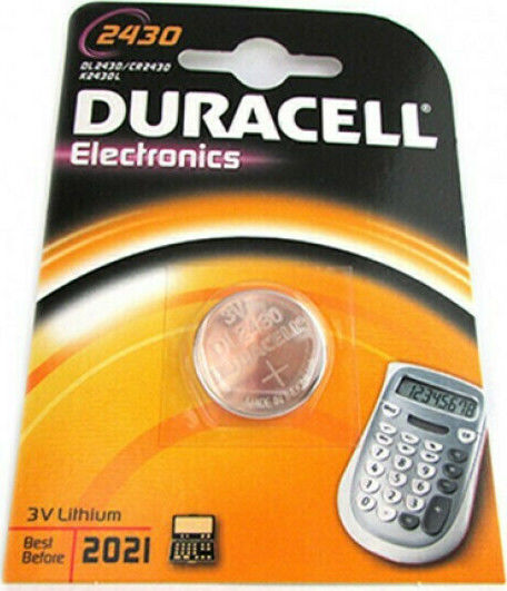 Duracell Electronics Batterie Lithium für Uhren CR2430 3V 1Stück