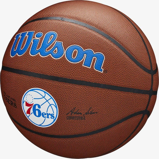 Wilson NBA Philadelphia 76ers Basket Ball Indoor/Outdoor