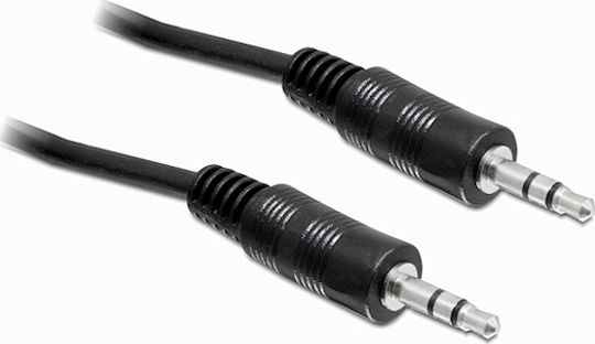 Equip 3.5mm Jack Cable Male - 3.5mm Jack Male Black 2.5m