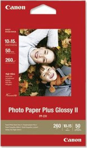 Canon PP-201 Photo Paper Plus II A6 (10x15) 265gr/m² for Inkjet Printers 5 Sheets