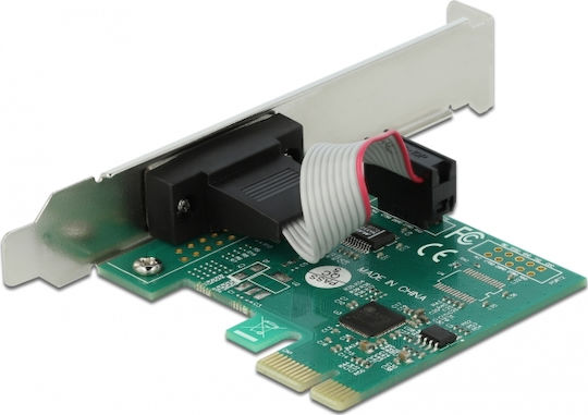 DeLock Κάρτα PCIe σε 1 θύρα RS232 DB9 Serial