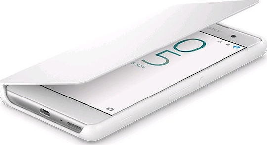 Sony Book Δερματίνης Λευκό (Xperia XA)