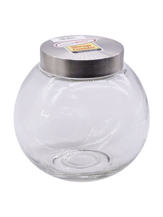 Sinoglass Vase General Use with Lid Glass 1pcs