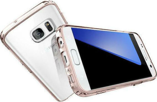 Spigen Ultra Hybrid Задна корица Пластмаса 1.2мм Прозрачен (Galaxy S7)