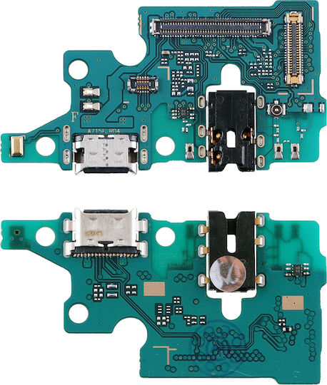 Καλωδιοταινία με Πλακέτα Φόρτισης & Audio Jack (Galaxy A71)
