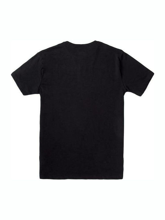 Basehit Men's Short Sleeve Undershirt Black 999.BM06.02-001