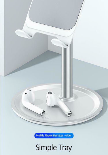Usams US-ZJ048 Desk Stand for Mobile Phone in White Colour